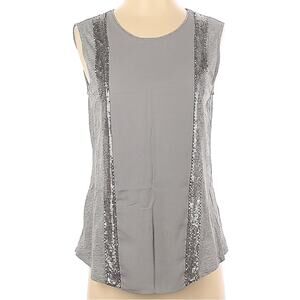 SALE! 3 for $20🌠 J. Crew silver beaded top